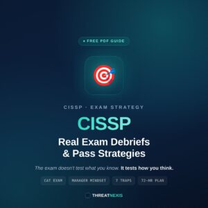 CISSP Real Exam Debriefs & Pass Strategies (Free PDF Guide)