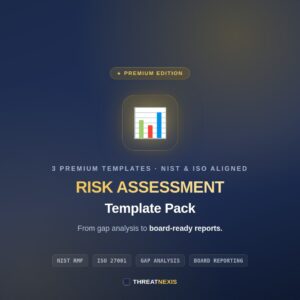 Board-Ready Risk Assessment Template Pack