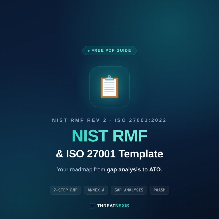 NIST RMF & ISO 27001: A Step-by-Step Implementation Template