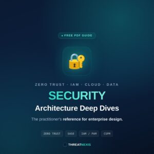 Security Architecture Deep Dives (Free PDF Guide)
