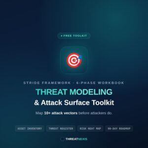 Threat Modeling & Attack Surface Analysis Toolkit (Free Edition)